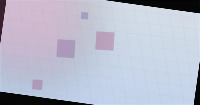 Rose grid pattern suggesting a consistent, repeatable structure