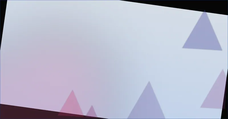 Sapphire prism pattern suggesting deliberate, contained movement