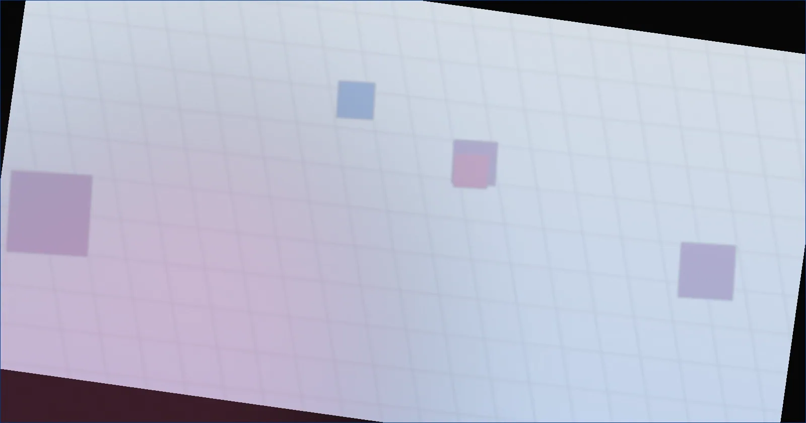 Sapphire grid pattern suggesting a short alert appearing on a screen