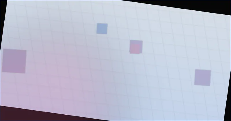 Sapphire grid pattern suggesting a short alert appearing on a screen